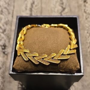 Vintage Chevron Bracelet